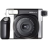 Fujifilm Instax Wide 300 Fotocamera Istantanea, per Foto Formato 62x99 mm, Nero/Argento
