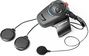 Sena SMH5-02 Bluetooth-Headset und Gegensprechanlage für Roller und Motorräder Set für Vollvisier-Helme - vom Hersteller eingestellt