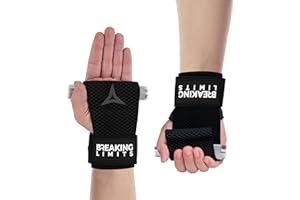 ‎BREAKING LIMITS Breaking Limits Fast Grip Zughilfen Krafttraining - Rutschfeste Griffhilfen Kraftsport – Zughilfe Gym- Lifting Straps für Bodybuilding, Gewichtheben & Crossfit