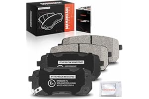 Frankberg Brake Pad Set incl. 4x Pads Rear Compatible with Sorento III UM H-1 Travel TQ Carnival/Grand Carnival III VQ iX55 H-1 Cargo TQ Replace# 583024HA50