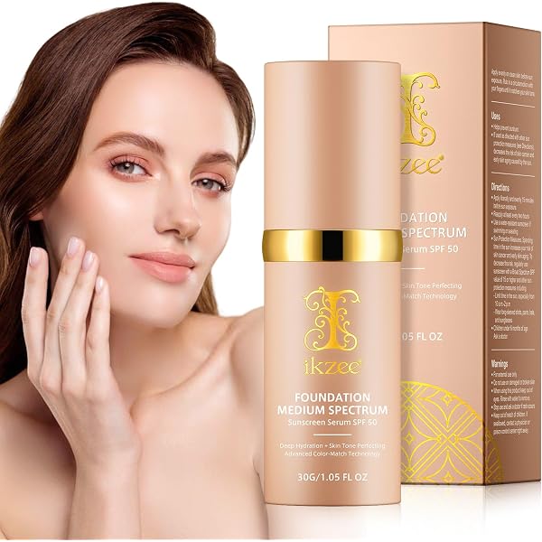 FUZVOL Bräunungspinsel – Perfekt Für Selbstbräuner & Body-Make-up | Roségold & Gold | Mischpinsel Für Foundation, Puder, Creme