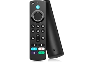 ILEBYGO Telecomando vocale di ricambio di terza generazione applicabile a Fire Smart TV Stick/Cube, per Toshiba/Insignia/AMZ Smart TVs
