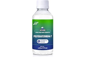 MYOC Polyquaternium-7 - 4,2 oz/119 ml, polykvaternium-7 för hår, kosmetisk ingredient, icke-GMO, parabenfri