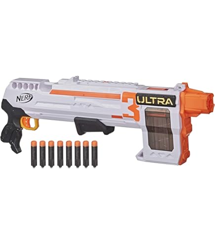 NERF ULTRA トイガンセット Nerf Powerhouses Ultra Strike 10-Dart Blaster for Kids, Ages 8 and