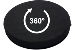 AUTONOMIE ET BIEN ETRE Drehbares Kissen aus Memory-Schaum | Transferscheibe | Autositzkissen | zum Start | Unterstützung beim Ausgehen |