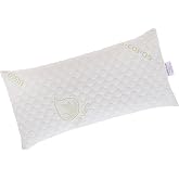 Todocama - Aloe Vera memory foam pillow with 100% viscoelastic flakes. Stretch Aloe Vera fabric. Thermoregulable. Medium - Hi