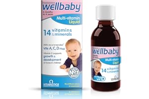Vitabiotics Wellbaby Multi-Vitamin Liquid, 150ml, (Pack of 1)