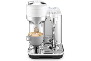 Nespresso - Vertuo Creatista Capsule Coffee Machine with Milk Frother Wand for Cappuccino, Flat White and Espresso by Sage, Sea Salt