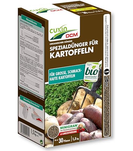 JASKER'S Kartoffeldnger 1.5 Kg - Fr gesunde, Dicke und schmackhafte  Kartoffel - Organischer Dnger fr Kartoffel : Amazon.de: Garten