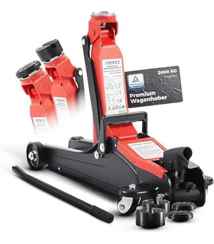START Wagenheber RH215 - 2000kg Tragkraft, 145-385mm Höhe Für Auto & Werkstatt