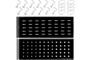 Dochais 100-240 Piezas Piercing Nariz Acero Inoxidable 316L, Piercing Nariz Forma de L Rectac, Piercing Nariz Hipoalergénico, Perno Nariz para Mujeres y Hombres 20G 22G 1,5mm 2mm 2,5mm 3mm