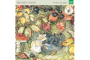 Museums & Galleries Brambly Hedge 2026 Calendar - Month to View Wall Calendar UK - 2026 Wall Planner and Personal Organiser for Home and Family