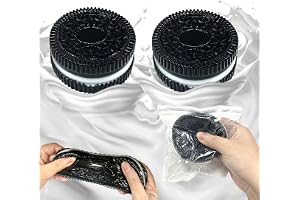 Squishy Toys, 2 st Squishy Toys Black Chocolate Cookies, Stress Leksaker, Kawaii Squeezy, Squishies för vuxna Födelsedagspres