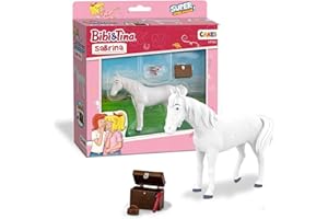 CRAZE Blocksberg Bibi e Tina Sabrina Collezionare e Giocare Figura Include Accessori per Cavalli Set di Giocattoli della Fattoria da 3 Anni 19153, Multicolore