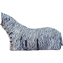 HKM 550686 Coperta Antimosche Con Collo Zebra Misura M - 100% Poliestere
