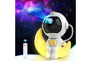 Kaishengyuan Astronaut Galaxy Projector,Star Night Light Projector for Kids and Adults with Nebula Timer and Remote Control, Space Starry Ceiling Projector for Bedroom,Gaming Room, Party (K960)