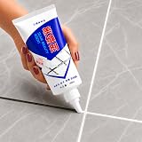 UB Unity Brand Wall Repair Paste Tube Waterproof Crack Filler for Walls & Tiles Gap Filler | White Cement Sealant & Joint Repair Paste | Tile Grout Repair Waterproof for Bathroom & Wall Cracks (180 g): 