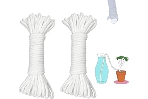 ORIMERC Cavo di Irrigazione Automatica 18 m 5 mm - Sistema Idroponico Fai Da Te per Piante in Vaso - Dispositivo Traspirante per Vacanze - Viola