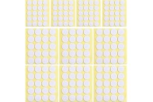 SANNIX 160 PCS Candle Wick Stickers, Candle Making Double-Sided Stickers