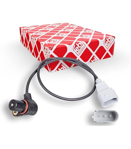 HELLA 6PU 009 163-181 Capteur D'angle, Vilebrequin - 12V - 3pôle - Câble: 215mm - Avec Joint D'étanchéite