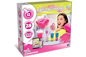 Science4you - Fábrica de Perfumes y Jabones - 12 Experimentos Cientificos, Laboratorio, Juguete Educativo para Niños 8-12 Años