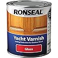 Ronseal YVG500 500ml Exterior Yacht Varnish Gloss