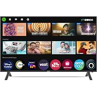 Shinco 98 cm (39 inches) HD Ready Smart LED TV SO40AS (Black) (2021 Model) | with Alexa Built-in