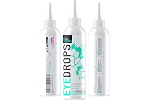 PAW ORIGINALS Dog Eye Drops 200ML - Antibacterial & Anti Fungal Formula | Itchy, Watery , Gunky Eyes | Brightens, Sparkles & Cleans Dogs Eyes - Non Toxic Eye Cleaner For Dogs | 100% Safe & UK Trusted Brand