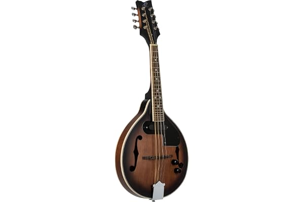 Ortega Guitars Mandoline Style A Électro-Acoustique – Ouïes en F – Série Americana – Épicéa/Érable, Marron (RMAE30-WB)