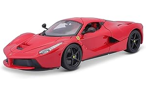 Bburago Maisto France - 16001 - Ferrari LaFerrari - Véhicule Miniature - Échelle 1/18 - Couleur rouge