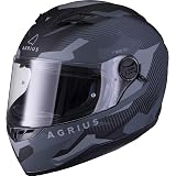 Agrius Rage SV Solid Motorcycle Helmet 