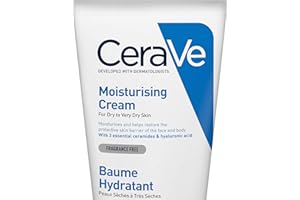 CeraVe Moisturising Cream for Dry to Very Dry Skin 177 ml with Hyaluronic Acid and 3 Essential Ceramides