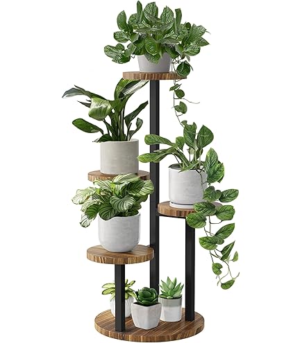 Cocoarm Plant Stand, Plant Flower Display Stand Plant Rack Balcony