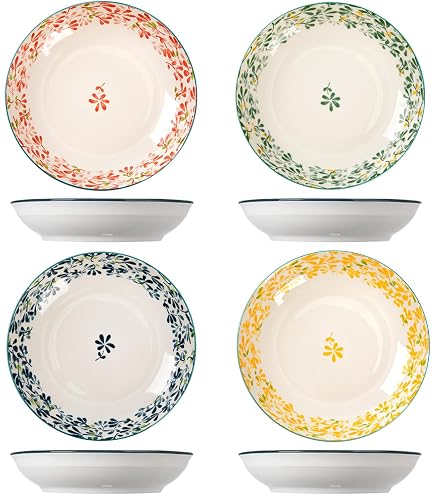 Assiette Carrée H&H Grès Beige Et Bleu Indigo 26 Cm - Neuve