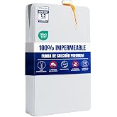 Utopia Bedding Mattress Cover 180 x 200 x 30 cm, Waterproof with Zip, Oeko-Tex Certified, Mattress Cover