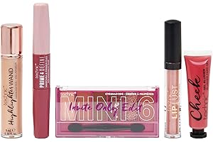 Technic Invite Only 5 Piece Cosmetic Gift set - 5 Full Size Makeup Products for Eyes, Face & Lips - Vegan & Cruelty Free