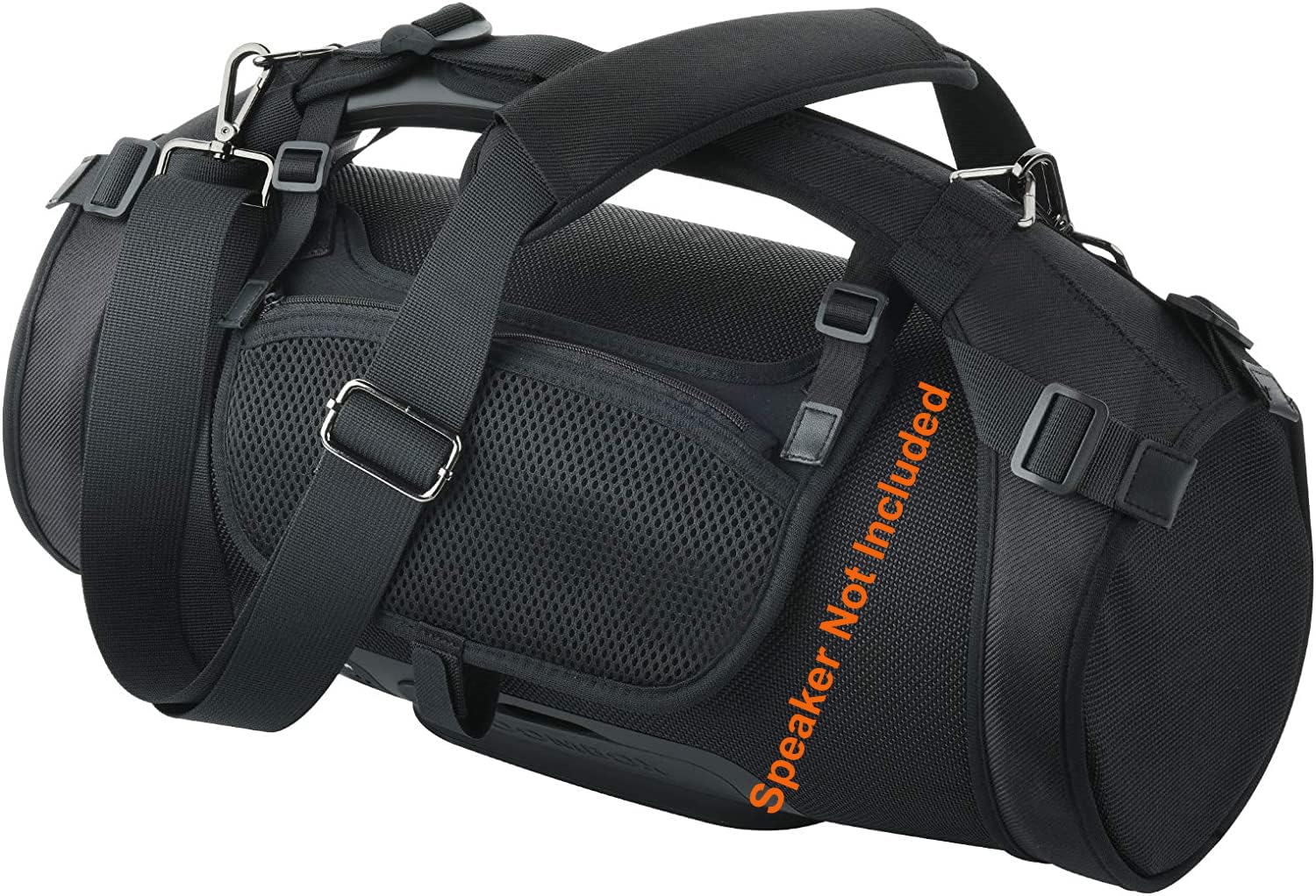 Zitel Travel Carrying Pouch Compatible with JBL Boombox/Boombox 2 (Not fit for Boombox 3) with Shoulder Strap - Black