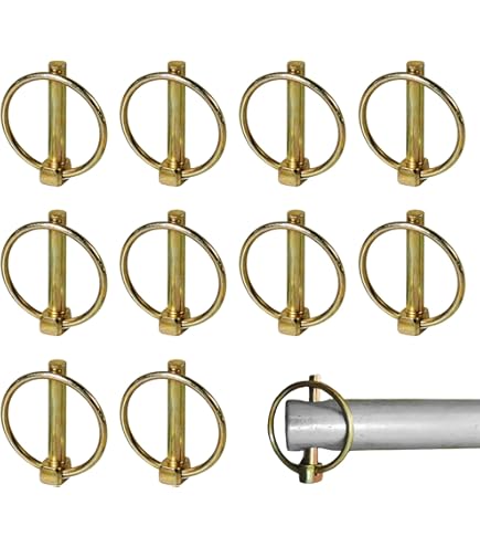 10 Stück Klappsplinte 4,5mm X 36mm - Vielseitige Sicherungssplinte Für Anhänger & Landwirtschaft