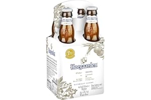 Hoegaarden Wheat Beer Bottles, 4 x 330ml