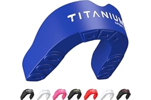 Titanium Sports Mundschutz (blau, Erwachsene (+12))
