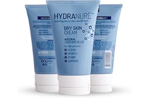HydraNure Natural Organic Eczema Cream & Treatment for Babies & Adults-Cools Soothes Repairs & Protects Baby's Skin by Parents for Baby Eczema & Dry Itchy Skin Adult Eczema Psoriasis Sunburn (120ml)