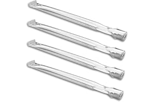 GFTIME Bar.b.q.s 38,1cm Brûleurs de Rechange en Acier Inoxydable pour Barbecook Siesta, Grill Chef, Kenmore Sears, K Mart, Lowes Gas Grills, Lot de 4