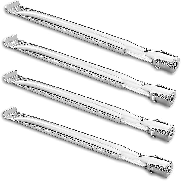 Brûleurs Barbecue GFTIME Lot De 3 - Acier Inox Universel 35.5-48.3cm Pour Charbroil, Napoleon, Etc.
