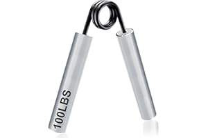 EUG-PRODUCTS Hand Grip Strengthener, 100-350LB Musculation Main, Hand Grip Trainer pour Musculation Avant Bras, Renforcer Main Poignet Doigt Avant Bras et Exercice de Rééducation de la Main