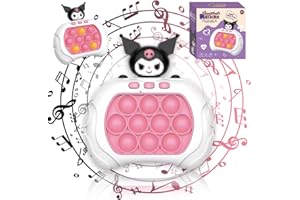 WELLXUNK Jeu de Pop Electronique, Jeu Fidget Électronique, Pop It Electronique, Jeu Quick Push Pop it, Contrôleur de Jeu Bubble Sensory Fidget Toy, Fidgets Consoles de Jeux Portables, Cadeau pour Enfants (M2)