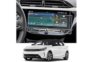 CDEFG Kompatybilna z Opel Corsa F Corsa-e 2024 2025 Facelift, folia ochronna do nawigacji 4H, odporna na zarysowania, 10 cali, folia ochronna na wyświetlacz GPS, folia Corsa 2024, akcesoria, 2 sztuki