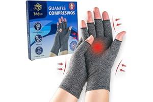 TC TALACANO Guantes Artrosis manos mujer TALACANO - Guantes de compresion Atritis - Para aliviar sintomas (S - Pequeño)