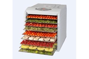 KITCHEN CHEF Déshydrateur Fruits Et Légumes 9 Plateaux 650w - KYS-333D