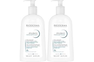 PARAVOSTRA Atoderm Intensive Foaming | Soothes Discomfort | Soothes Itching | Protects Against Dry Skin | 2 x 500 ml
