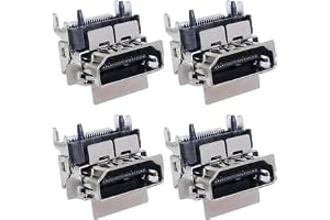 4 st HDMI Port Socket Kompatibel med Xbox One S Endast HDMI Port Socket Plug Jack Interface Connector Byte
